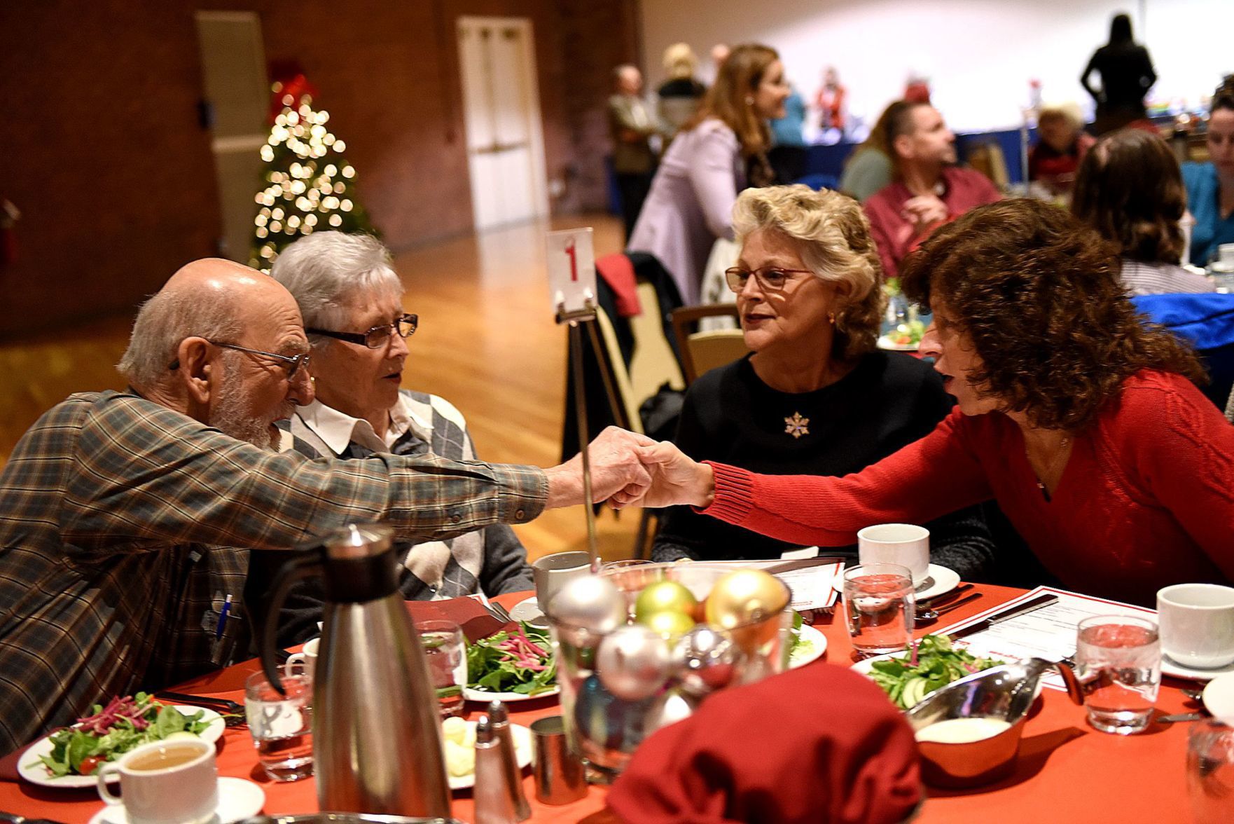 Scene Setters: Santa Fund lunch
